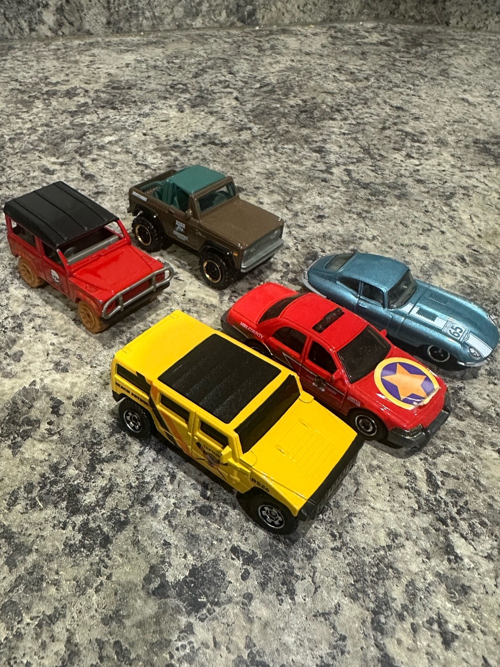 Vintage Matchbox Cars 5 Die Cast Collection 2002-2006 Mattel